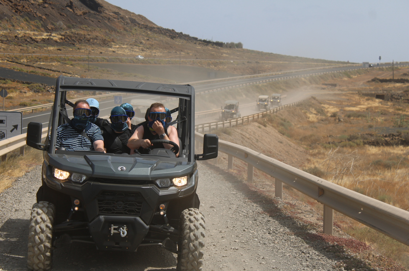 Buggy volcano road trip (on / off road)